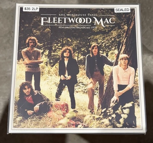 Fleetwood Mac “The Warehouse Tapes” 2LP Vinyl Rock Parachute Sealed