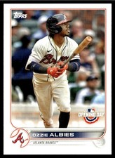 2022 Topps Opening Day Ozzie Albies Atlanta Braves #88