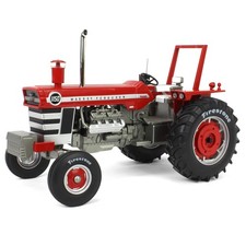 Spec Cast 1/16 Massey Ferguson 1150 Tractor Firestone Tires Chrome Stack Mas-002