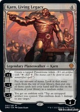 MTG Karn, Living Legacy Card #1 Promo Pack: Dominaria United NM Magic