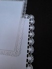 White Mat Rectangular Doily Lace Border 3 1/2x5 1/2 — photo 8
