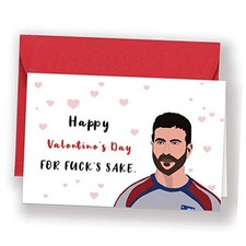 Funny Valentine  s Day Card for Girlfriend Boyfriend, Naughty Anniversary Card