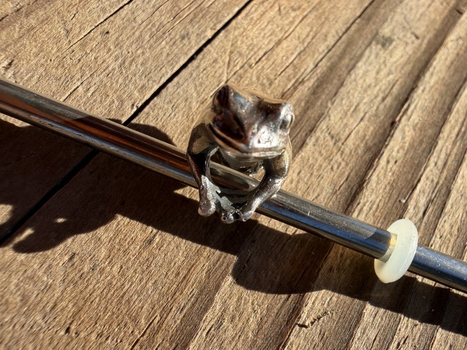 Redbalifrog TREE FROG Silver Bead, Trollbeads Com… - image 6