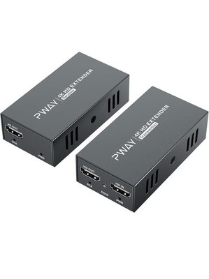 HDMI Extender ,HDMI Over Ethernet Extender 4K @60Hz , HDR10 200Ft Long Distance 