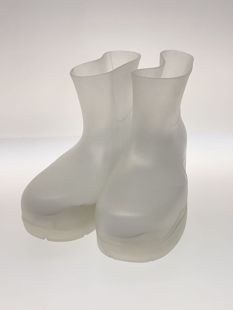 BOTTEGA VENETA other boots 44 White clear rubber paddle Used BOTTEGA VENETA other boots 44 White clear rubber paddle Used