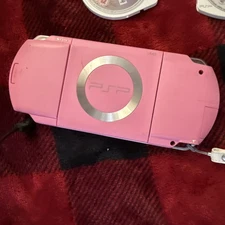 Sony Playstation Portable PSP 1000 PK Pink Limited Edition UMD Console & 9 Games