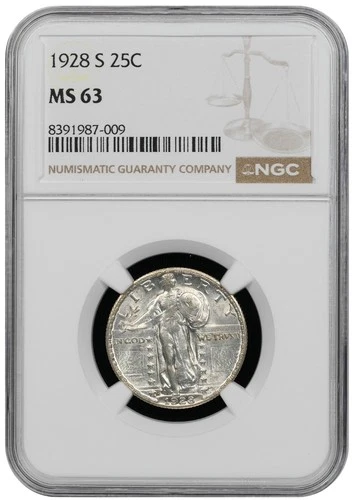 1928 Standing Liberty Quarter MS63 (NGC#8391987)