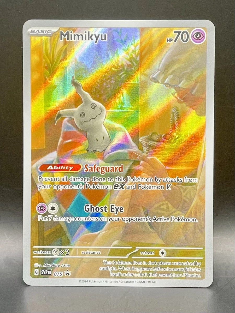 Mimikyu 075 Sv: Scarlet & Violet Promo Cards for sale | eBay