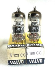 2 x  NOS Röhren E188CC 7308 = E88CC 6922 Philips Valvo matched pair
