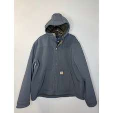Carhartt Men's Super Dux Sherpa-Lined Active Jac Relaxed Fit Jacket 2XL Tall