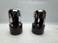 Motorola 6SN7 GTA Black Plate Tube. Matched Pair. Tested Very Good (B)