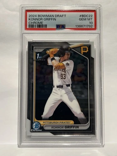 2024 Bowman Chrome 1st Konnor Griffin (RC) PSA 10 # BDC-22