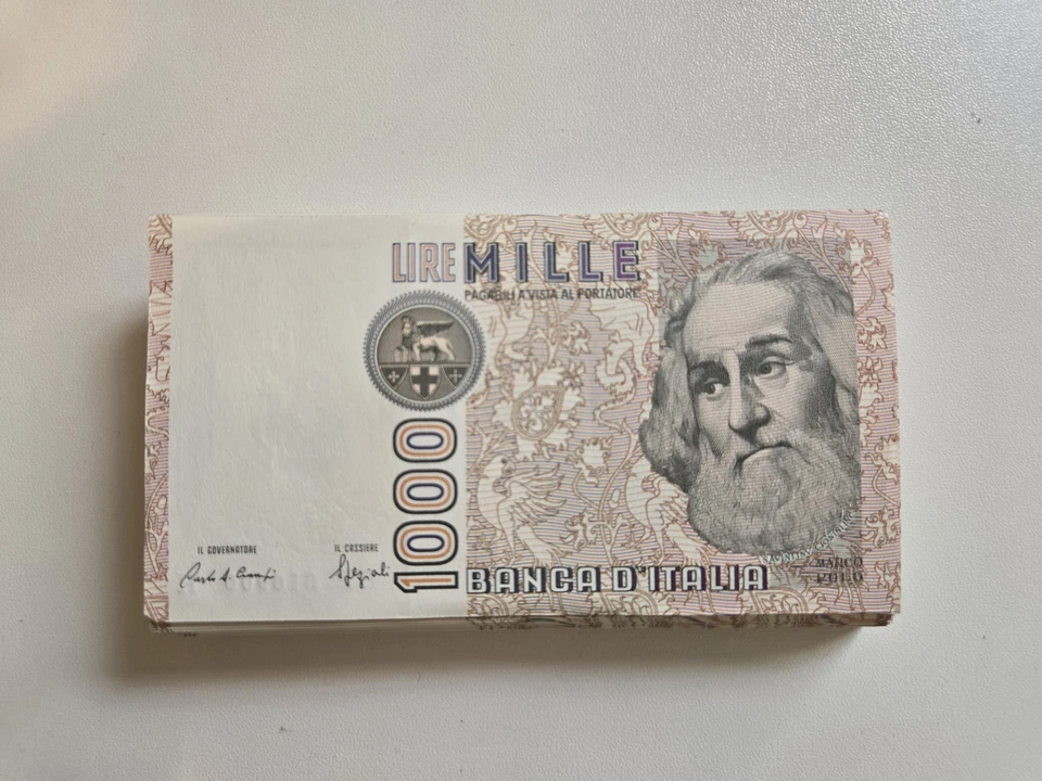 Italy 1000 Lire, 1982, P-109b, Sequential Bundle Pack Of 99 - Image 4 of 4