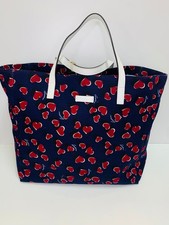 Borsa Gucci viola con stampa battito cardiaco in tela