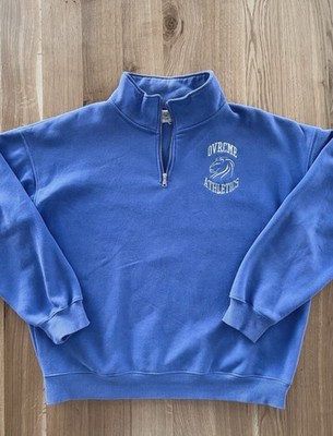 Ovrcme Athletics Half Zip Sweatshirt Pullover Herren XL Streetwear