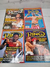 The Ring Magazine Annual 2002, 80th Anniversary Collectors Ed & 3 x Ring Extra