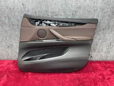BMW 14-18 F15 Front Right Passenger Side Door Trim Panel Mocha Brown OEM 89k