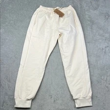 NEW The Simple Folk S Organic Cotton The Tracksuit Trouser Undyed Womens Jogger