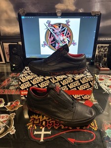 Vans Classic Slip On Slayer Reign In Blood Shoe Men’s 7 Womens 8.5 Metal Album s-l400.jpg main image 2