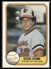 1981 Fleer #170 Steve Stone