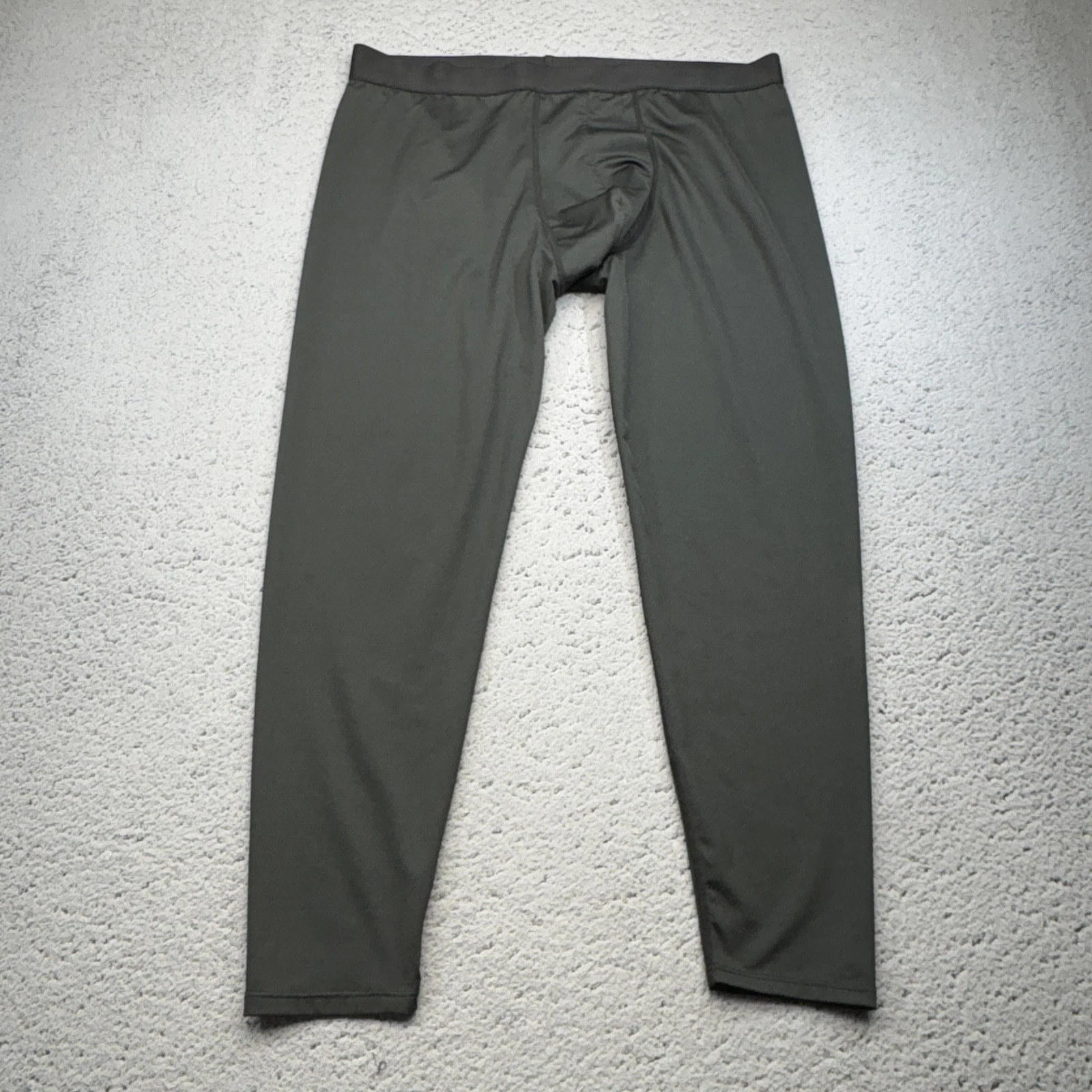 PATH Projects Pants Men XL Gray Base Layer Leggings Leggings Running Made in USA