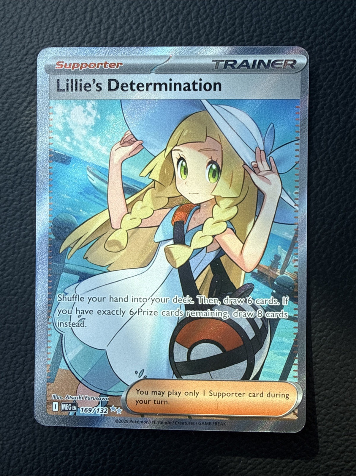 Lillie's Determination 2025 Mega Evolution #169/132 Ultra Rare
