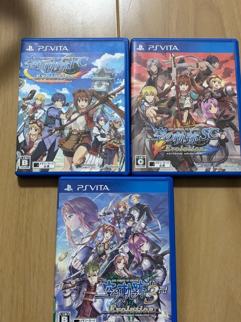 Vita Legend Of Heroes Fc Sc 3Rd 3 Works Set Tv Compatible