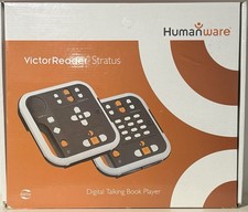 Humanware Victor Reader Stratus 4 Talking Daisy CD Audio Book Player- NEW
