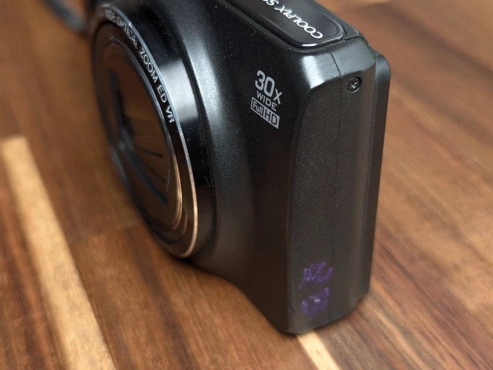 MINT Nikon COOLPIX S9700 16.0MP 30x Zoom Compact Digital Camera Japan Black - Image 4 of 4