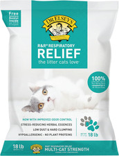 R R Stress-Reducing Clumping Clay Cat Litter 18 Lb. Bag