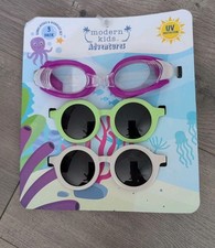 Modern Kids Adventures 3 Pack Sunglasses And Goggles Set BIN 4