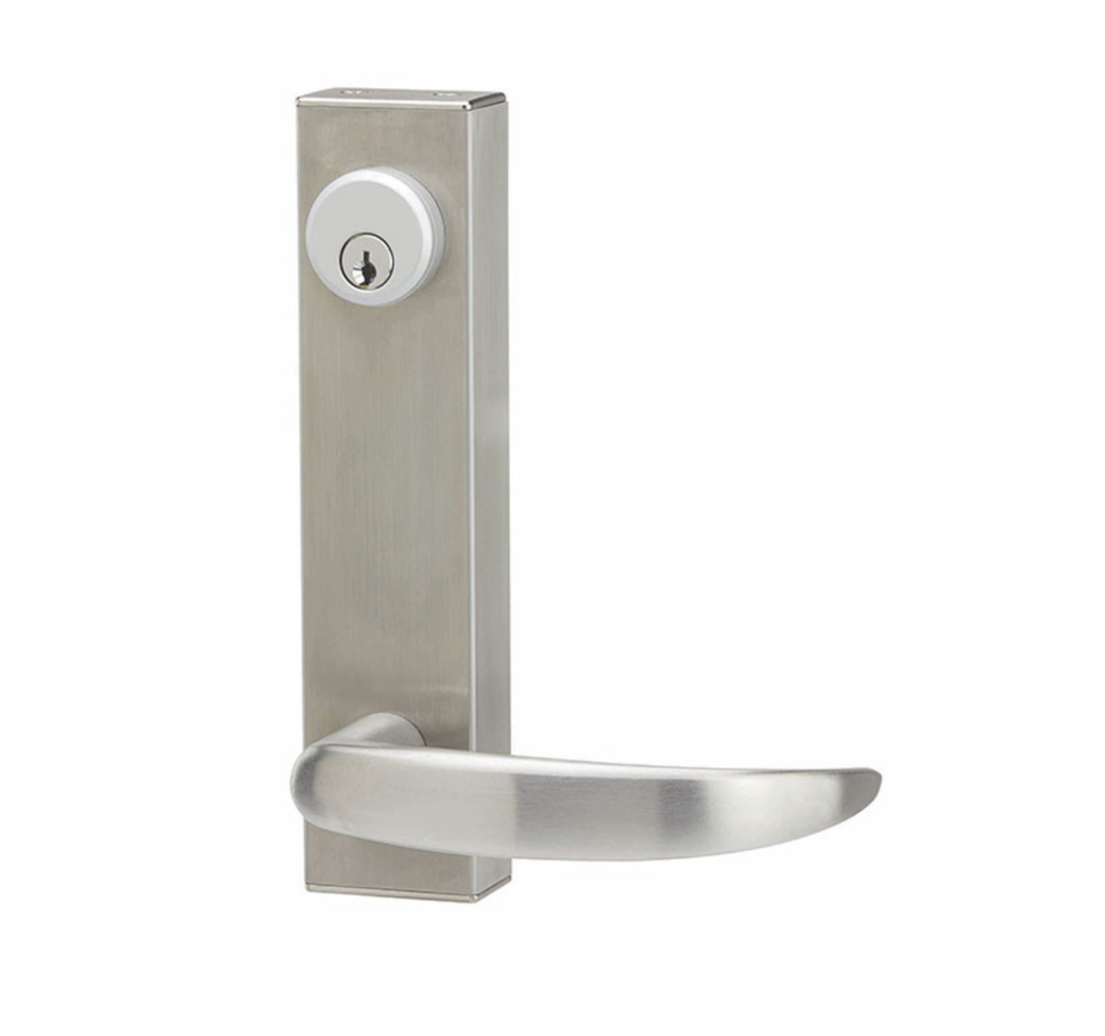 Adams Rite - 3080-03-0-9U-US10B - Entry Trim, 03 Square Lever, Without Cylinder