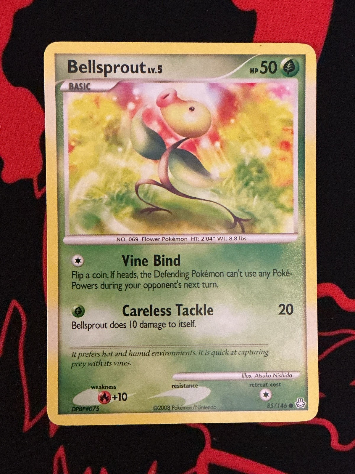 Bellsprout 85/146 Common Legends Awakened Pokemon Lightly Played