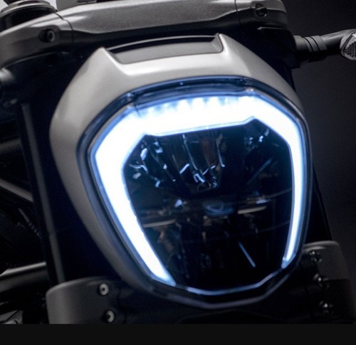 16-23 Ducati XDiavel S Front LED Headlight Lamp OEM 52010363B