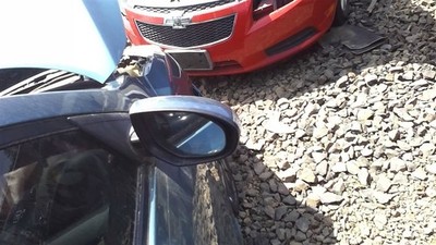 Passenger Side View Mirror Power Non-heated Fits 10-13 MAZDA 3 29649462