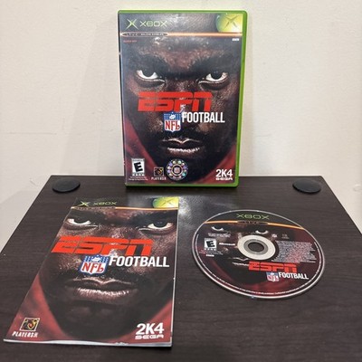 ESPN NFL Football Xbox Original 2K4 Black Label | CIB Tested, Disc Scratched