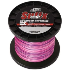 Sufix 832 Advanced Superline Braid Sunrise Fishing Line - 3500 Yds