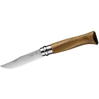 Opinel No 8 - Taschenmesser Mit 8,5 Cm Sandvikstahlklinge Und Walnussholzgriff