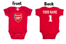 Arsenal F.C. Homemade baby bodysuit