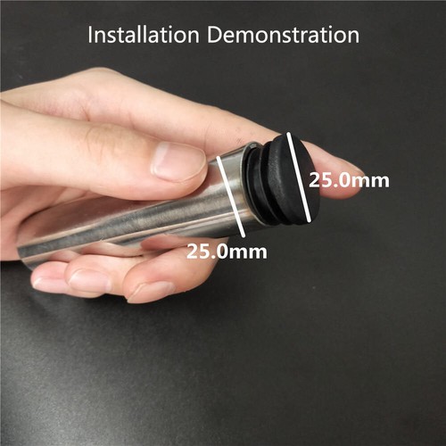 Tapas de plástico para tapón de inserción de tubo redondo diámetro 10 mm - 140 mm - Imagen 2 de 48