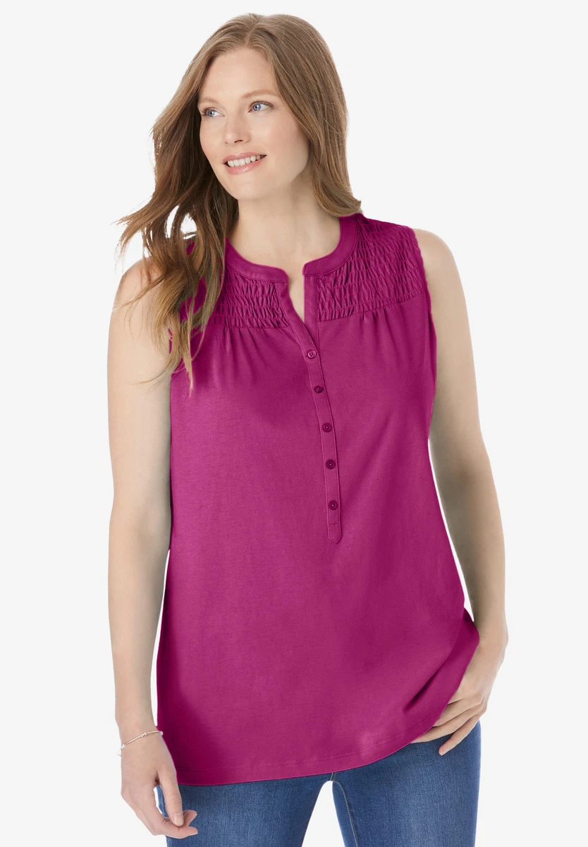 Woman within top plus size tops