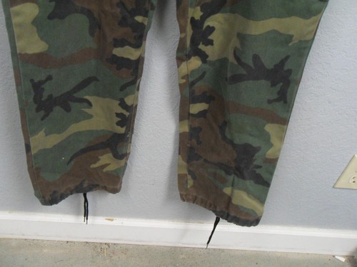 Vintage Liberty Cargohose Herren Large Regular Camouflage Woodland Fade Boyfriend Taschen - Bild 4 von 13