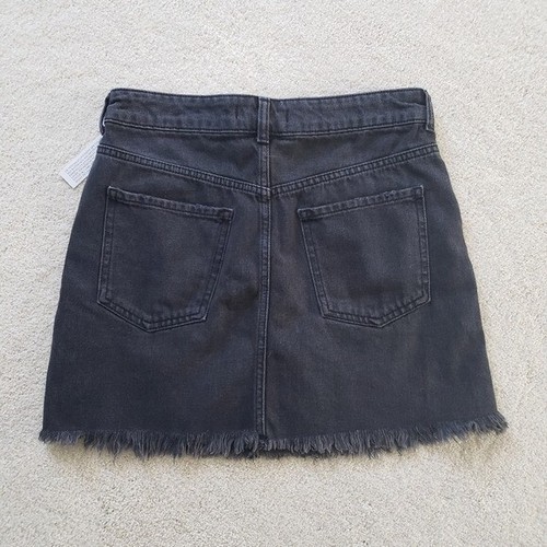 Falda de mezclilla negra Free People nueva con etiquetas - Imagen 7 de 12