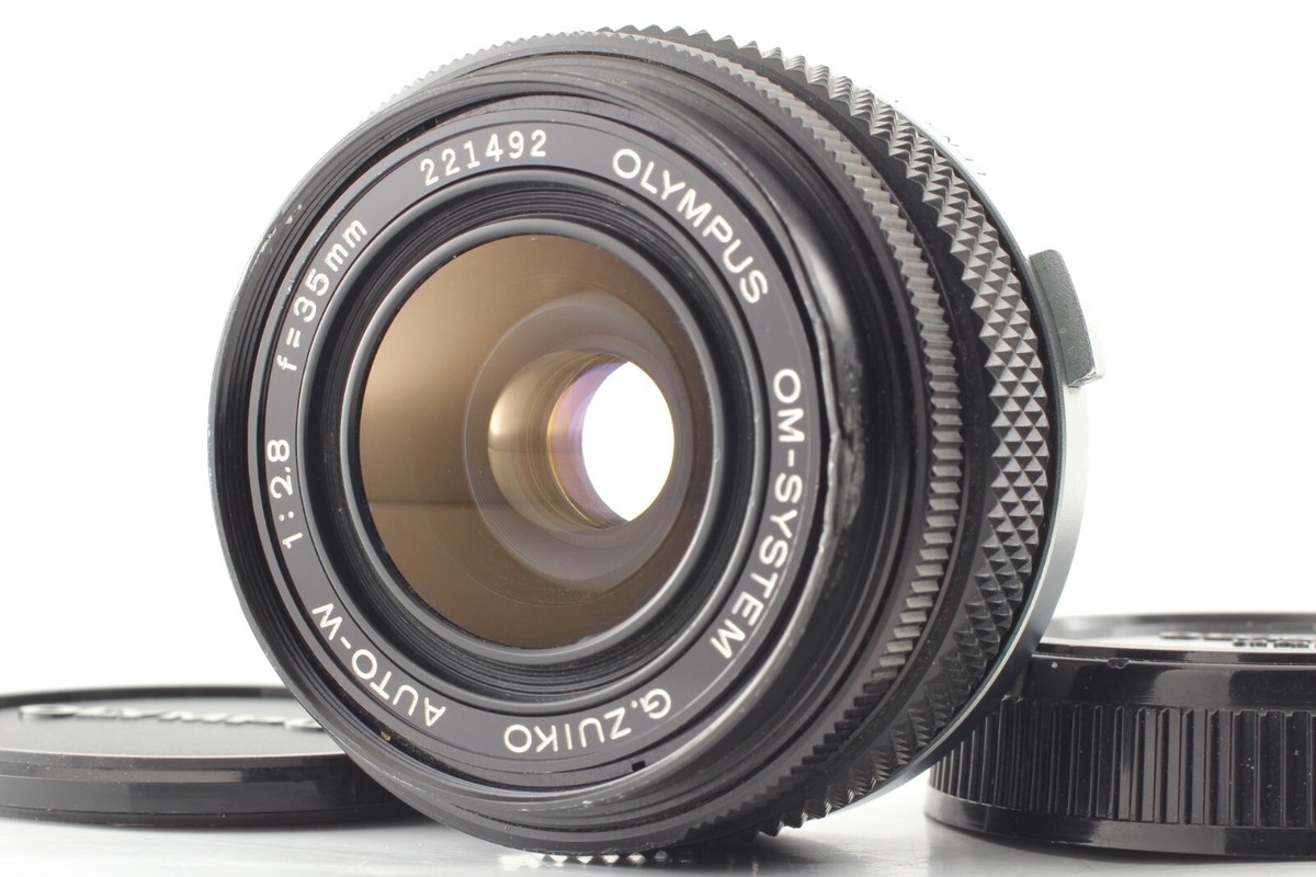 Near MINT-] Olympus OM System G.Zuiko Auto-W 35mm f/2.8 MF Lens 
