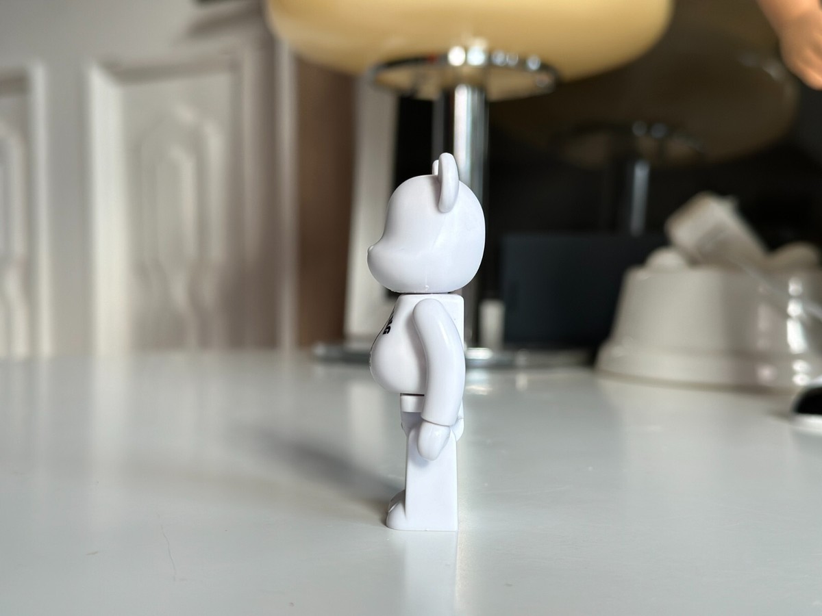 Bearbrick 100% Bape Ape Play Medicom Toy A Bathing Ape White
