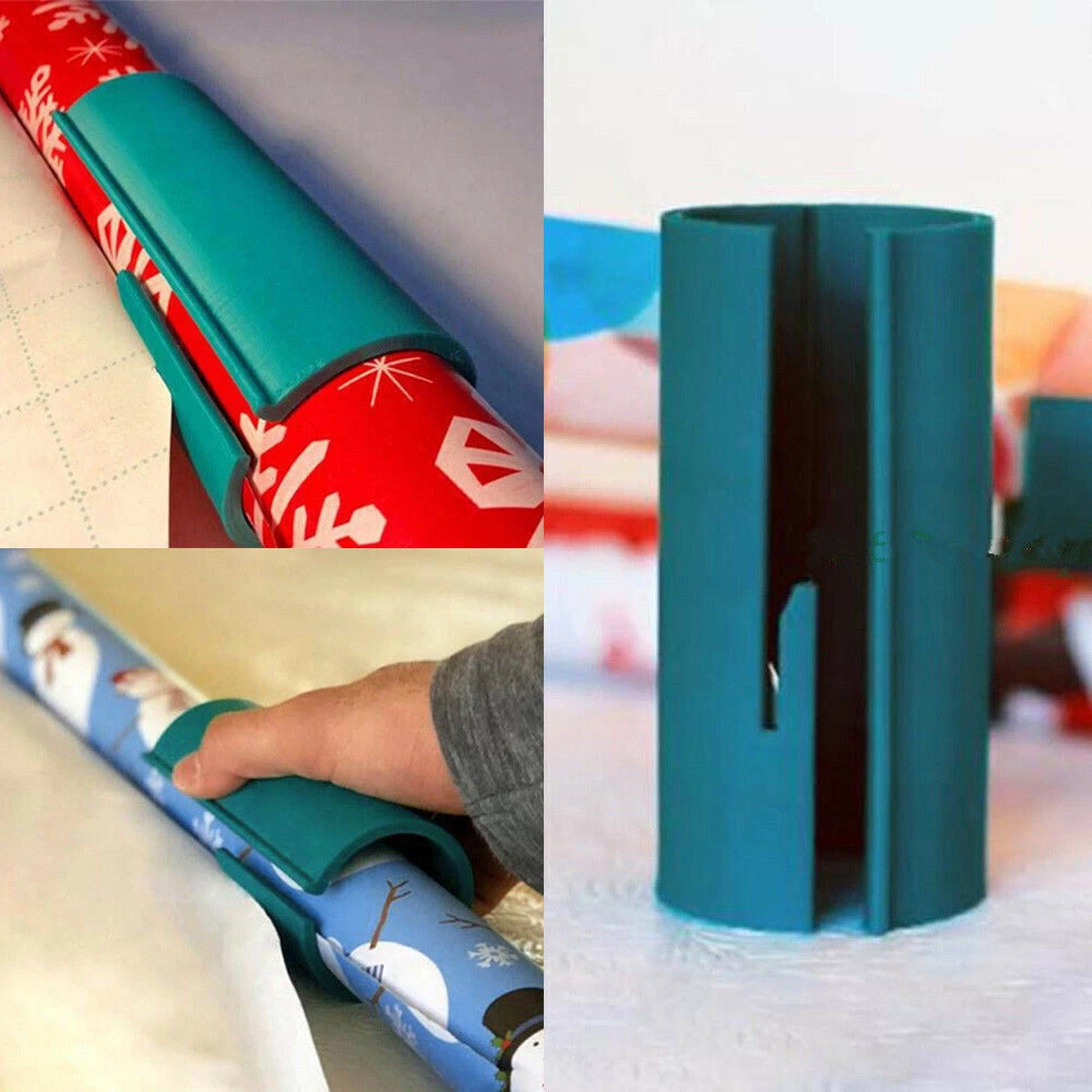 Little ELF Cutting Sliding Wrapping Paper Gift Roll Cutter Made