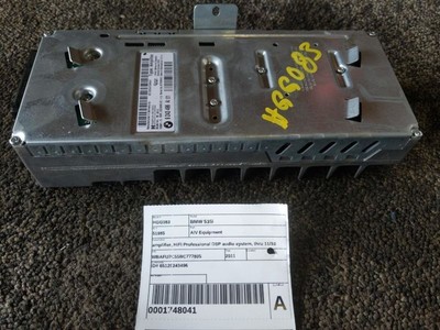 Audio Equipment Radio Amplifier 65129243496 Fits 2011 BMW 535i OEM  