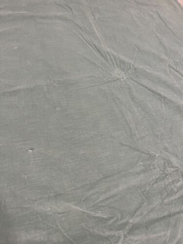 Restoration Hardware Vintage Velvet Silver Sage Drapery 2 Panels 100"W x 84"L - Picture 4 of 15