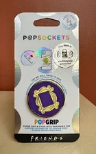PopSockets Pop Grip Phone Holder FRIENDS TV Show Purple Door Yellow Frame NEW