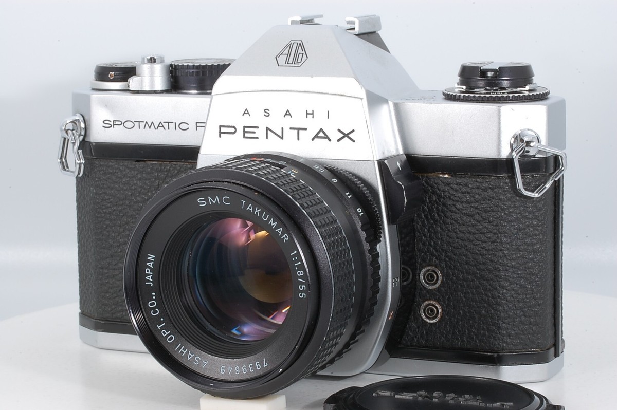 ペンタックス SPOTMATIC F SMC TAKUMAR 55mm F1.8 DDP US Asahi Pentax SPF Spotmatic F SMC Takumar 55mm F1.8 [EXC+5